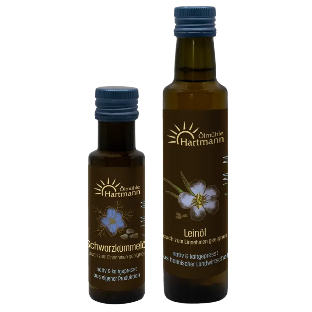 Morgen Duo - Schwarzkümmelöl 0,10l & Leinöl 0,25l 