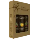Würziges Trio - Chili-Pfeffer-Öl 0,25l, Orangenöl 0,25l & Mediterranes Öl 0,25l 