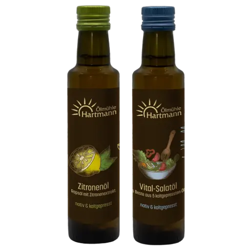 Salat Duo - Zitronenöl 0,25l & Vital-Salatöl 0,25l